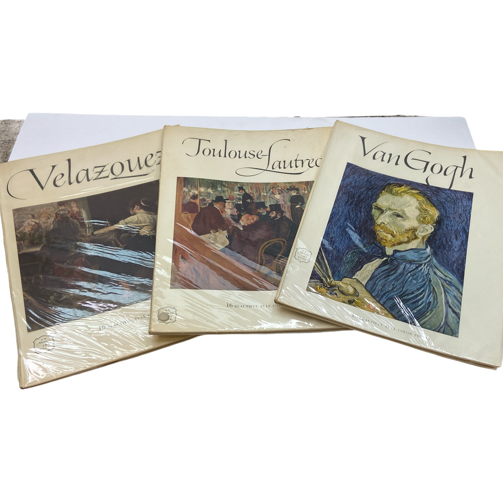 Vintage 1953 Abrams Art Treasures Books